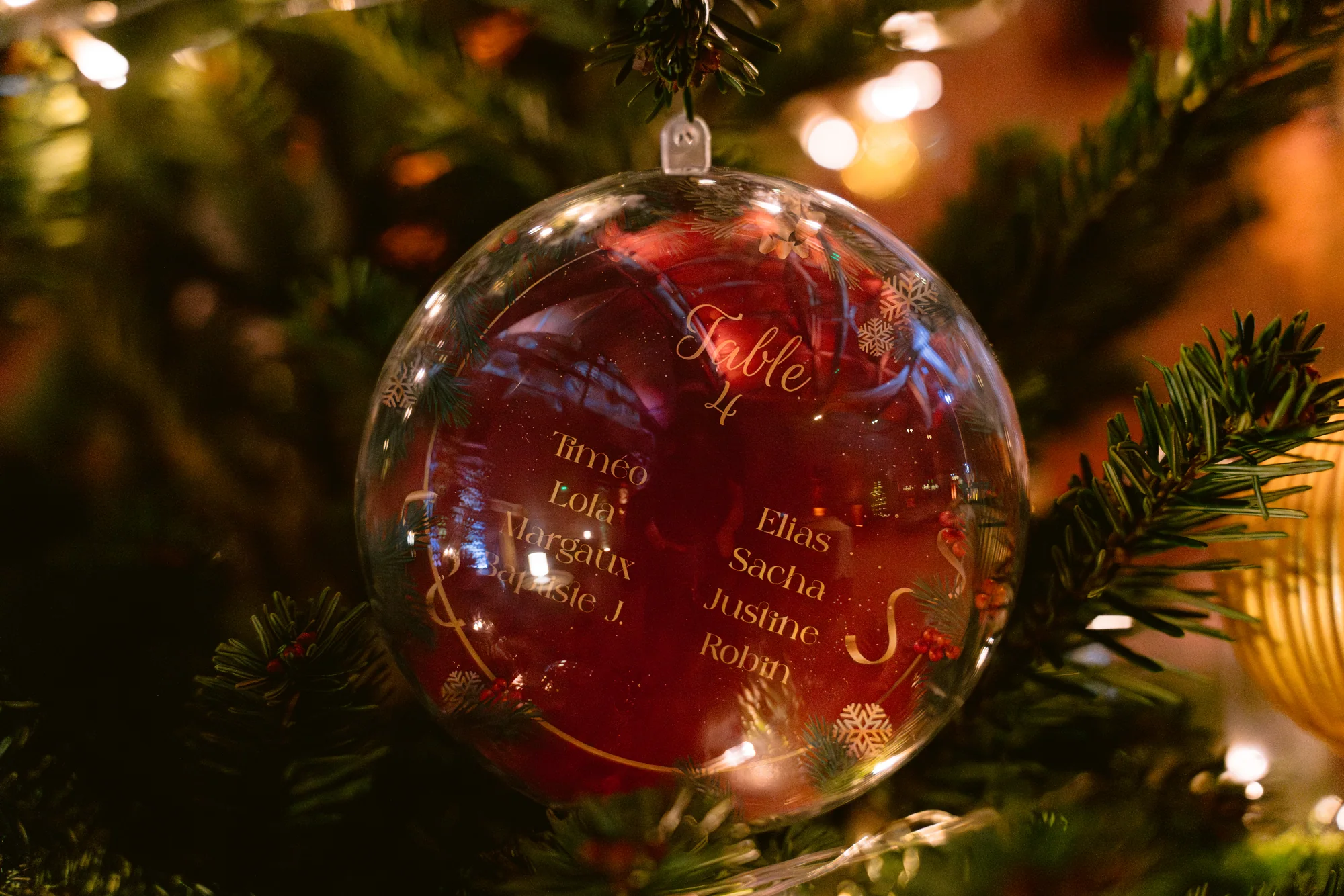 Une décoration de Noël personnalisée